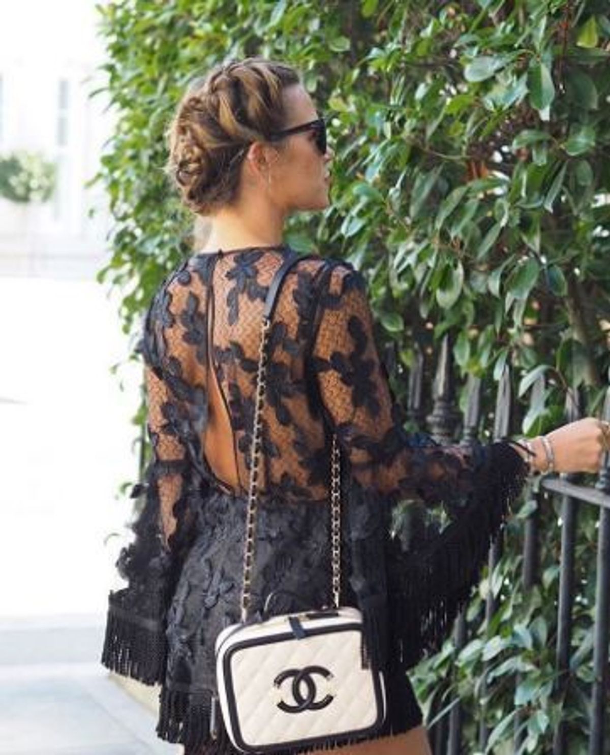 Alice McCall Ziggy Stardust Playsuit in Black Size 10 - Image 2