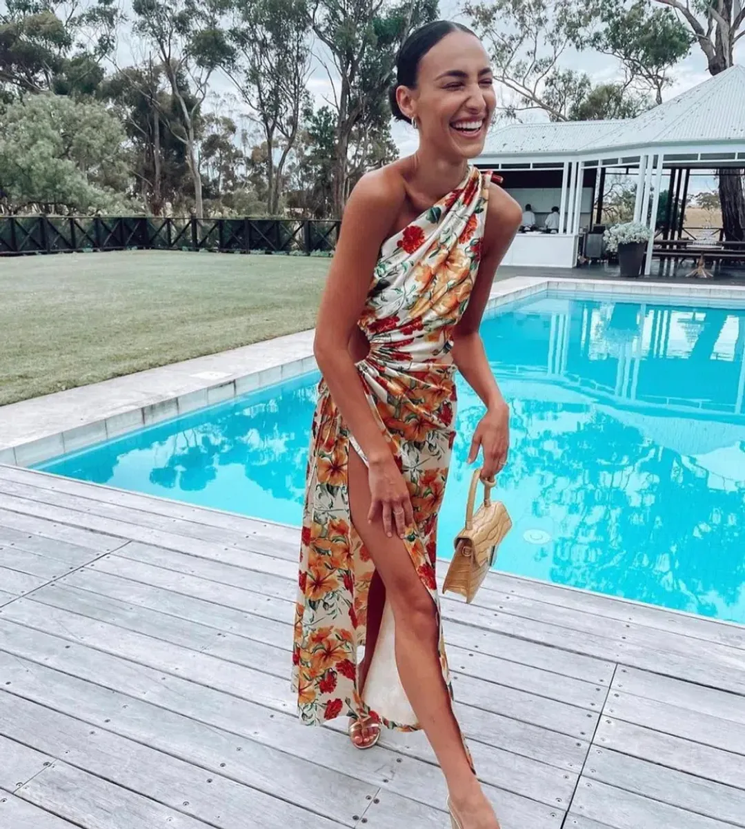 Sonya Moda Nour Maxi Dress Yarden Floral Size 8 for rent on The Volte - main image