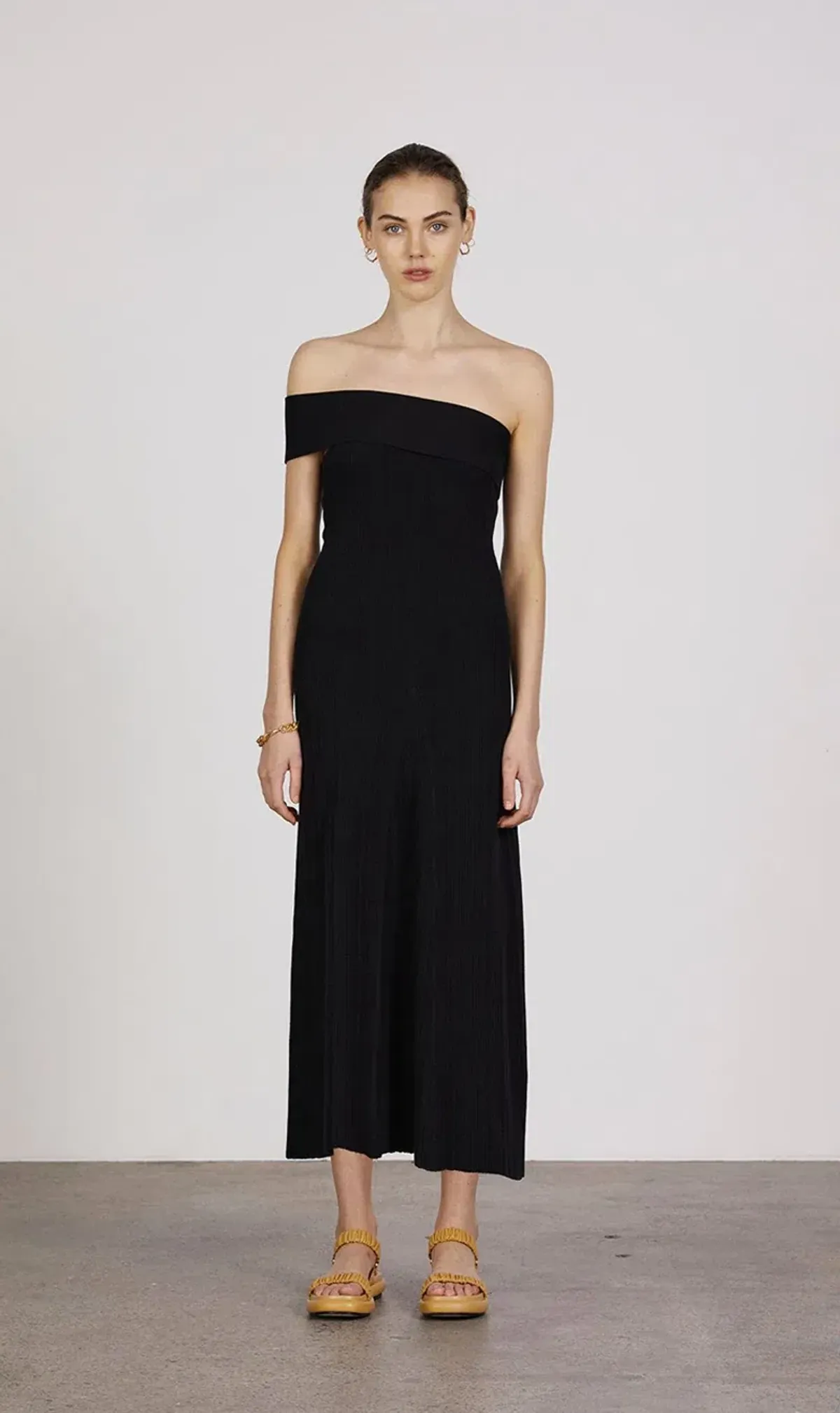 Anna Quan Brea Dress Black Size for rent on The Volte - main image