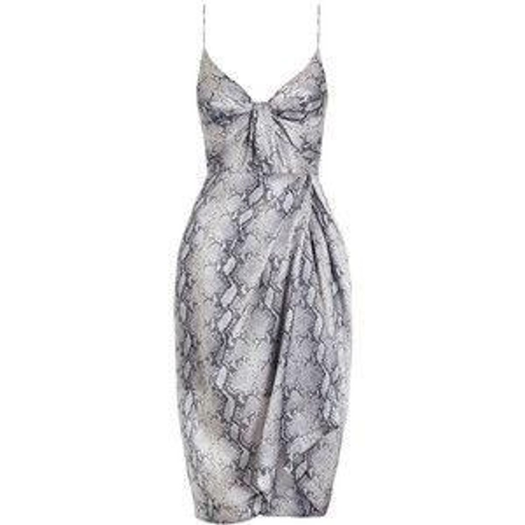 Zimmermann Snake Skin Cocktail Dress Print Size 1 / AU 10 for rent on The Volte - main image