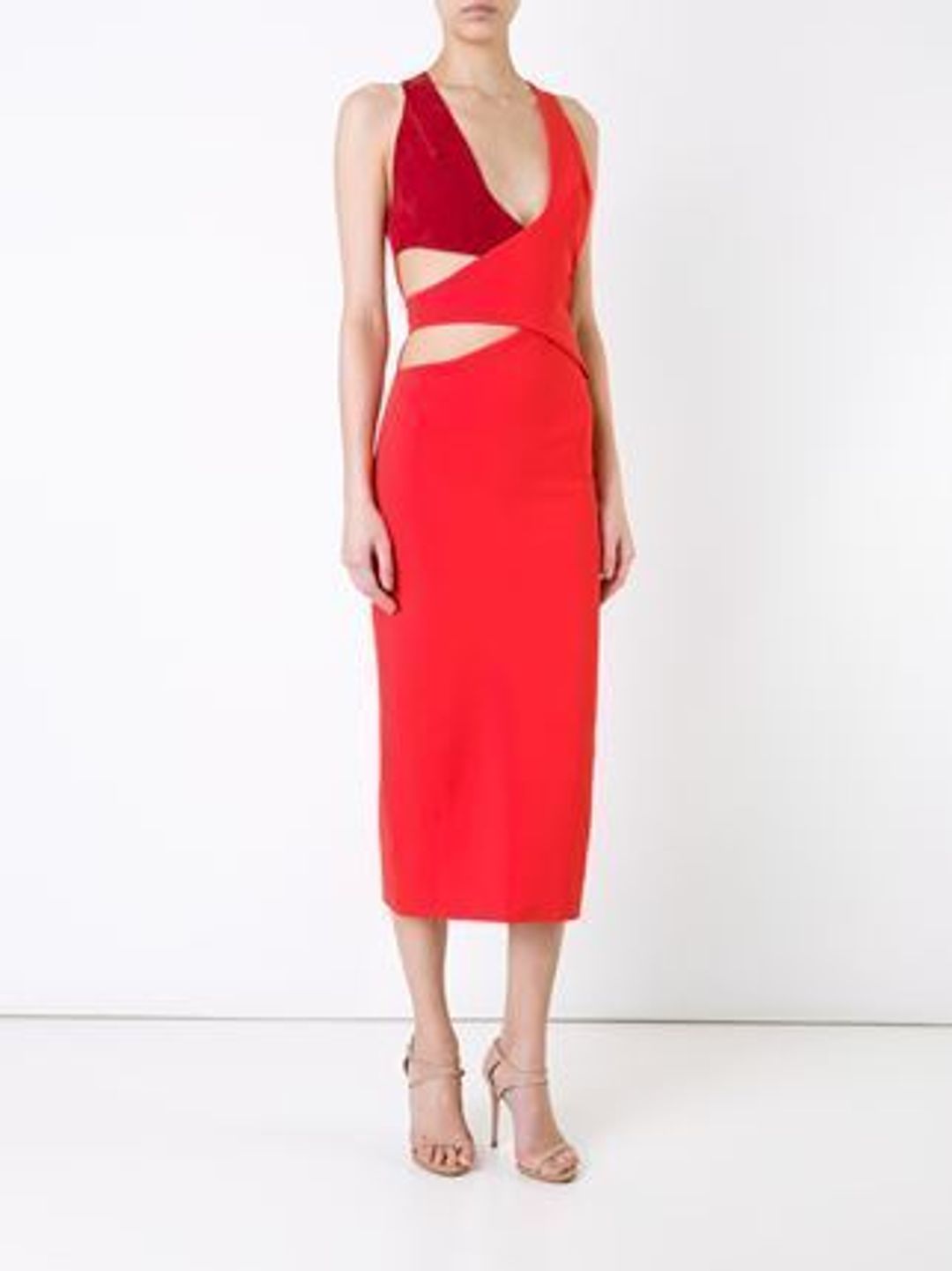 Dion Lee Belted Harness Dress for rent on The Volte - main image