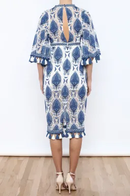 Alice McCall Memphis Palm Burnout Dress Print Size 8 for rent on The Volte - image 2