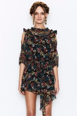 Alice McCall Pirouette Dress In Night Bloom for rent on The Volte - image 1