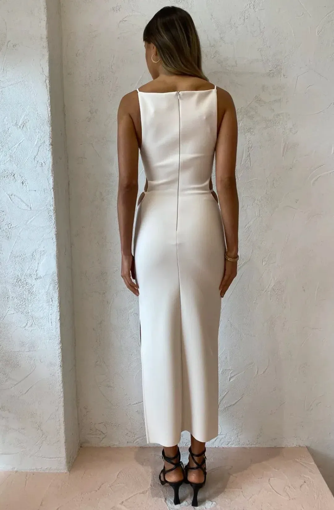 Bec & Bridge Cammi Cut Out Dress White Size 12 for rent on The Volte - main image