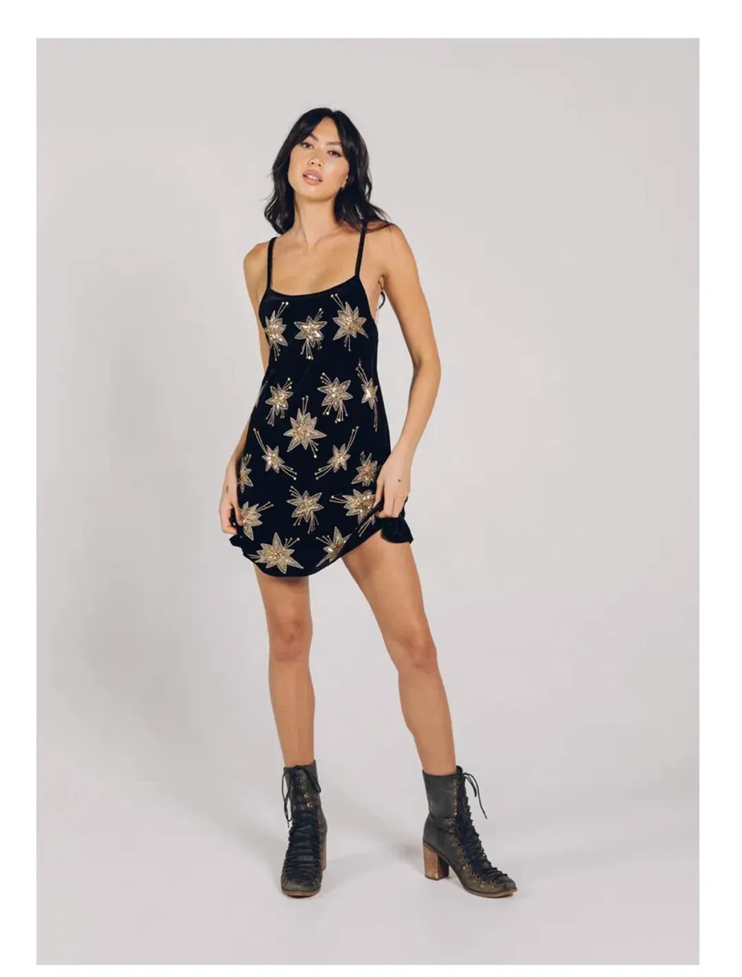 Lenni Malu Dress Sequin Size L for rent on The Volte - main image