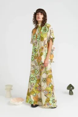 Alemais Farrah Oversized Shirt & Track Pant Set Size 12 for rent on The Volte - image 1