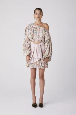 Atoir You Remind Me Crop & Unknown For Me Skirt Set Print Size 6 for rent on The Volte - image 1