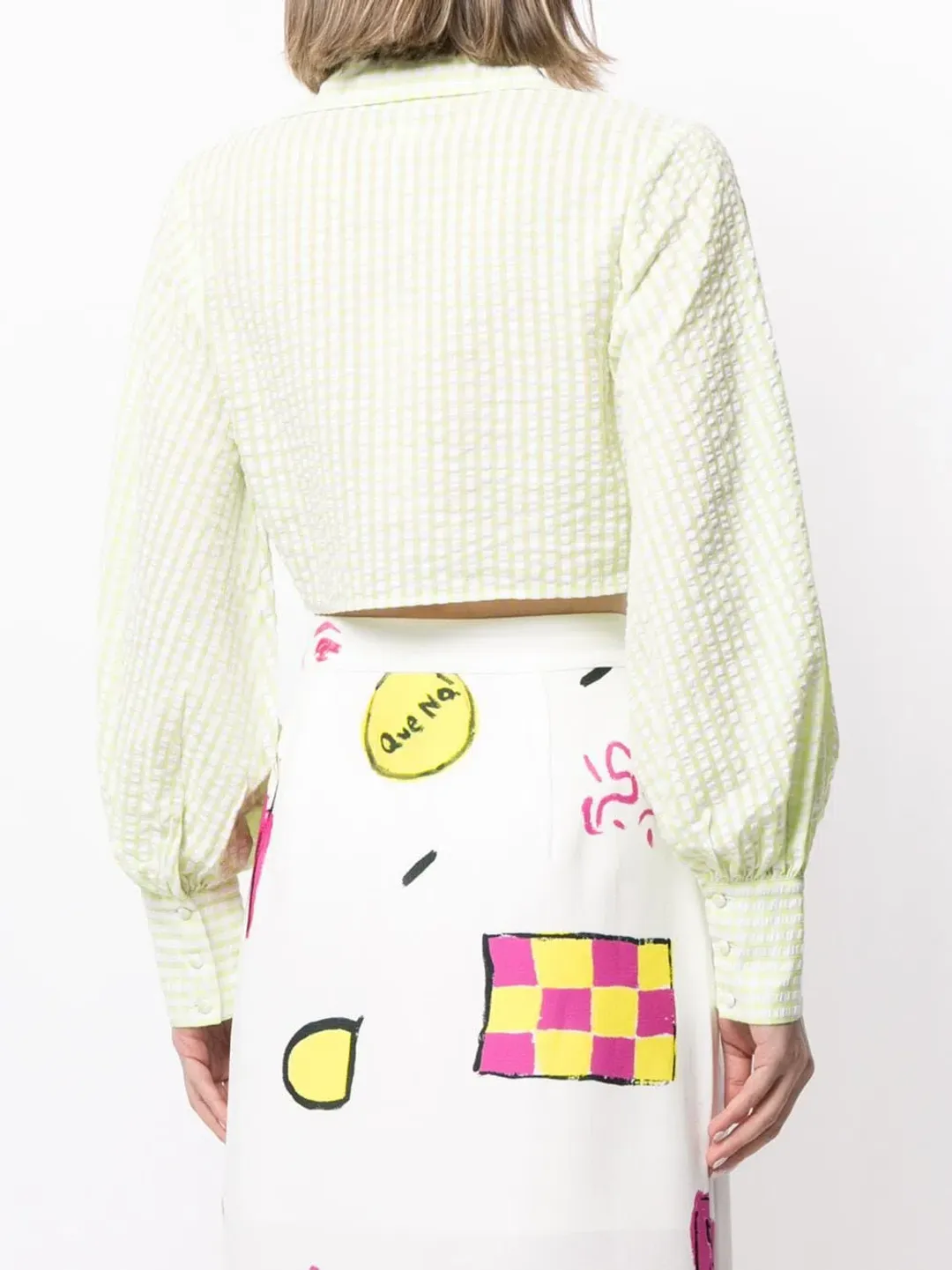 Alice McCall Her Story Top Green Size 8 for rent on The Volte - main image