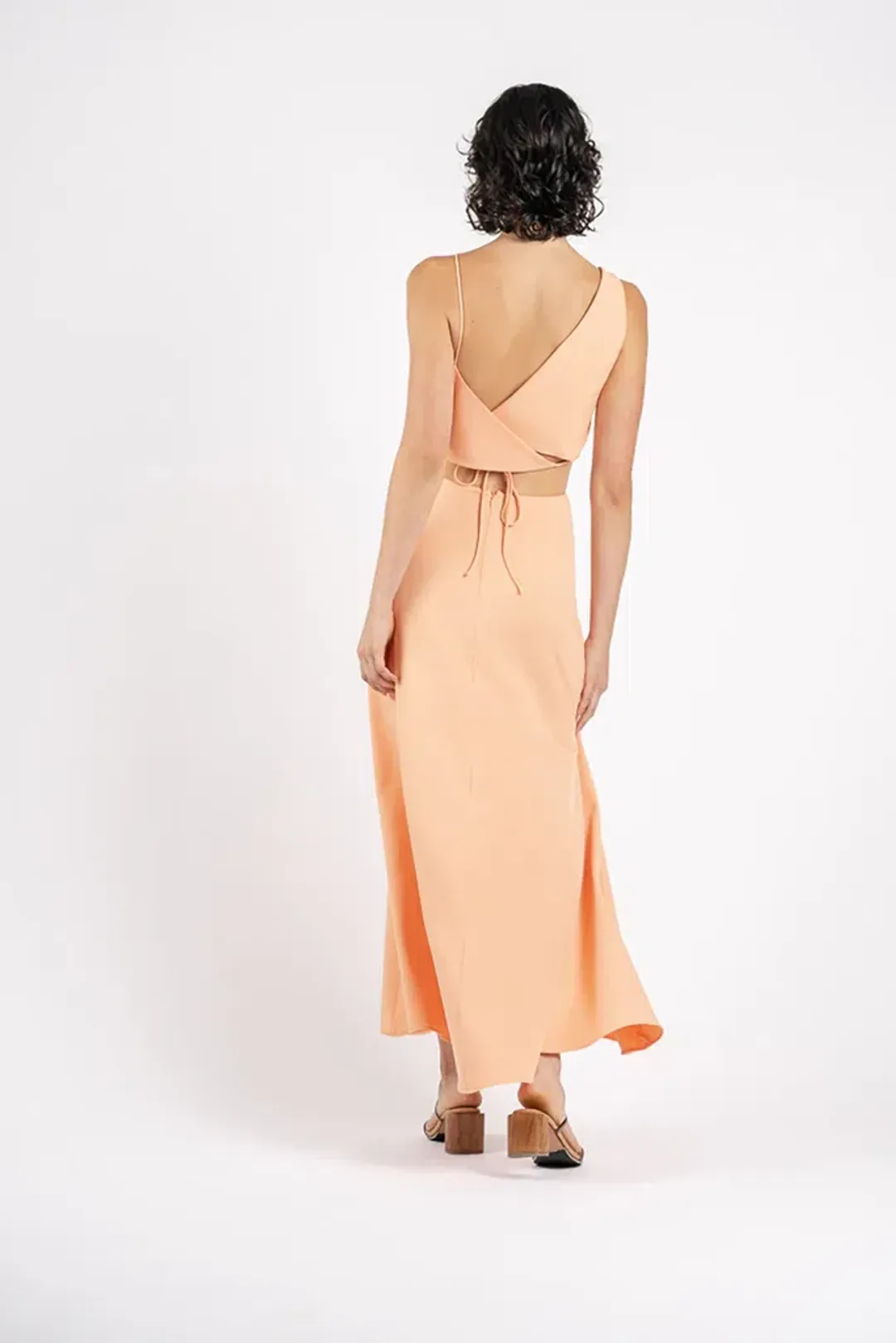 One Fell Swoop Bijoux Maxi in Melon Orange Size 8 for rent on The Volte - main image