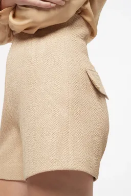 Manning Cartell French Kiss A Line Short Beige Size AU 10 for rent on The Volte - image 2