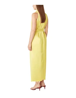 Camilla and Marc Phoebe Drape Dress Yellow Size 10 for rent on The Volte - image 2