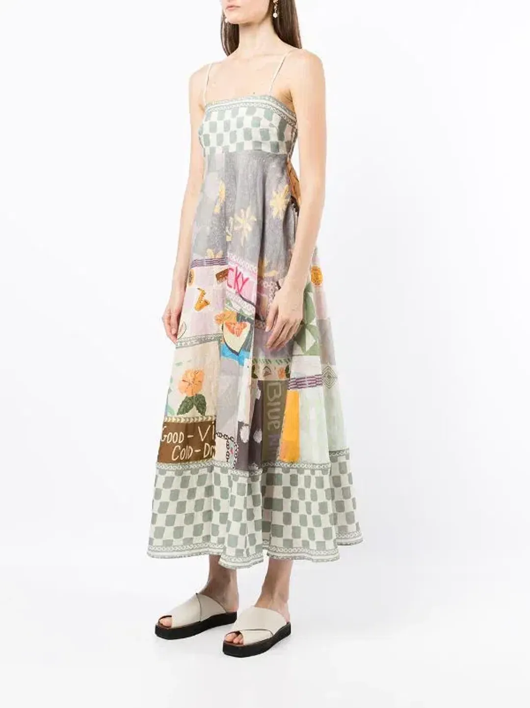 Alemais Emma Gale Sundress Print Size 12 for rent on The Volte - main image