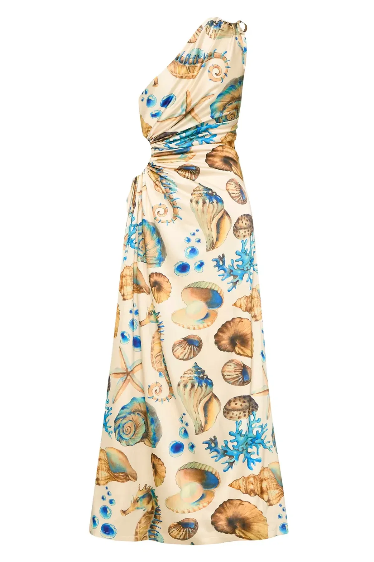 Sonya Moda Nour Seashell Maxi Dress Print Size 8 - Image 6