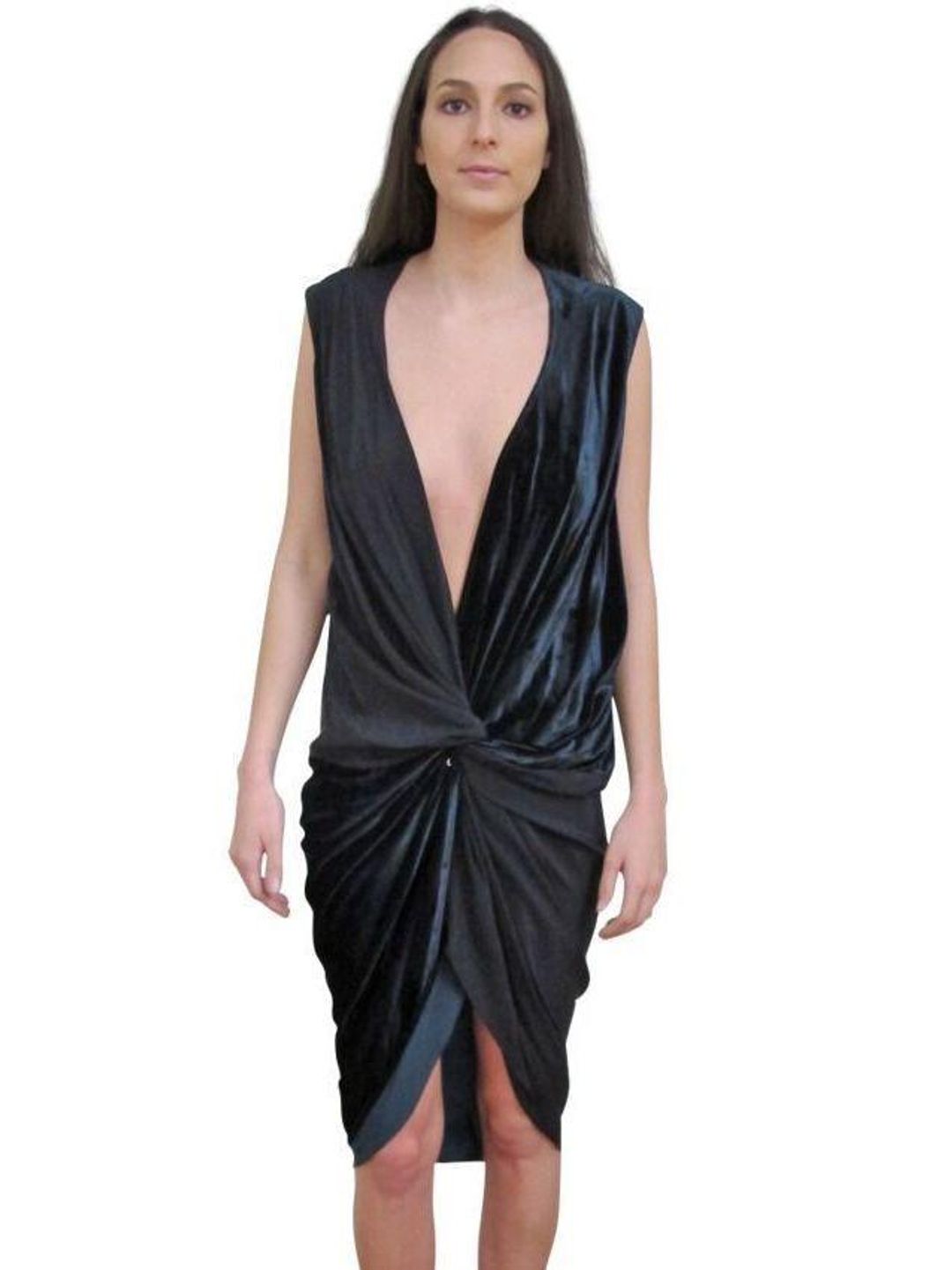 One Fell Swoop Black Dress Size 10 for rent on The Volte - main image