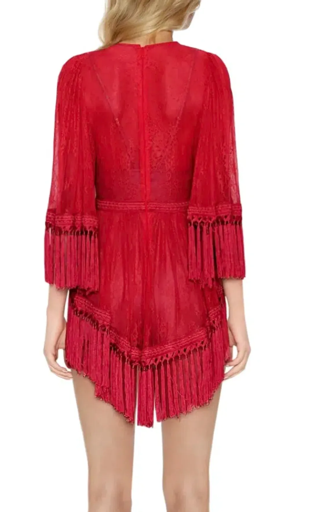 Alice McCall Are You Ready Girl Dress Red Size 10 for rent on The Volte - main image