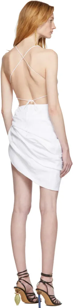 Jacquemus La Robe Saudade Dress Off White Size 38 for rent on The Volte - image 2