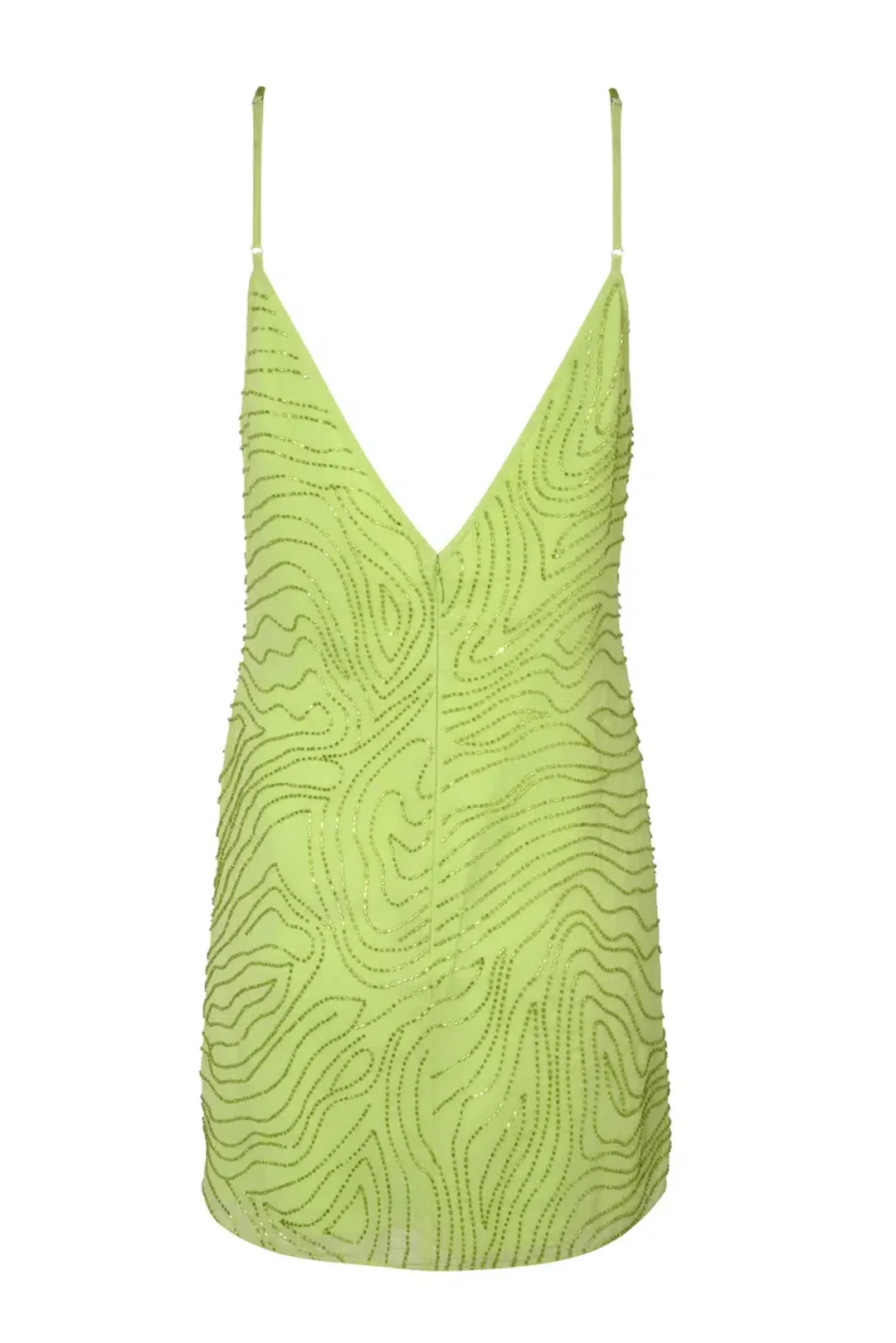 Rat & Boa Valetta Mini Dress Green Size XXS / Au 4 for rent on The Volte - main image