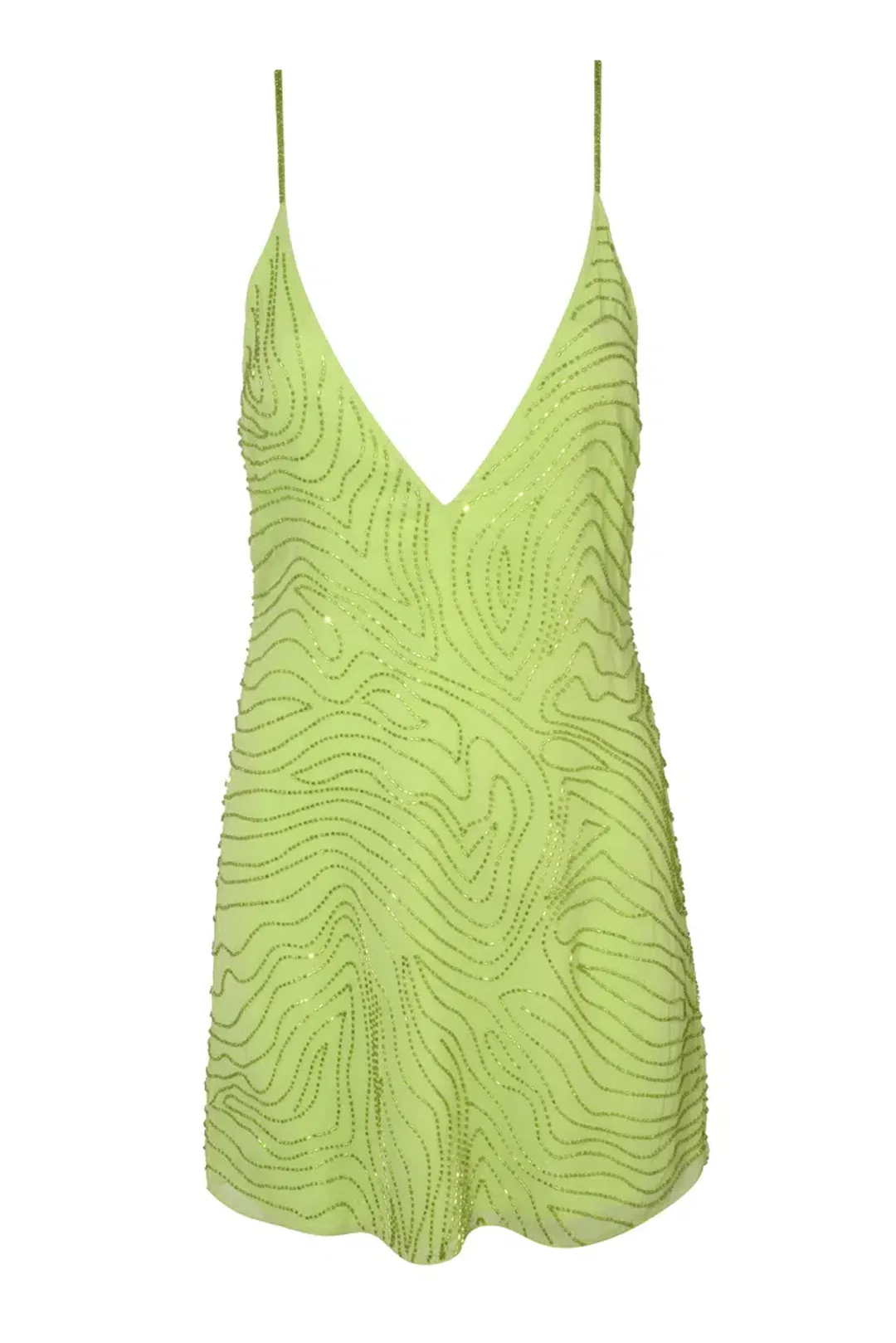 Rat & Boa Valetta Mini Dress Green Size XXS / Au 4 for rent on The Volte - main image