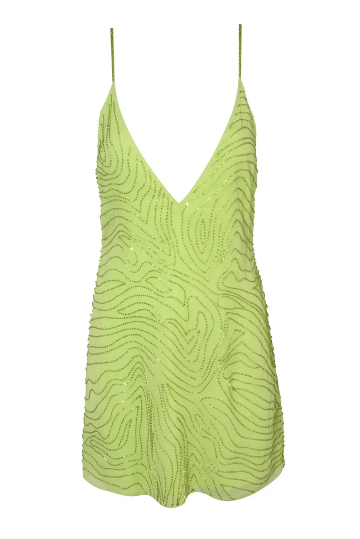 Rat & Boa Valetta Mini Dress Green Size XXS / Au 4 - Image 5