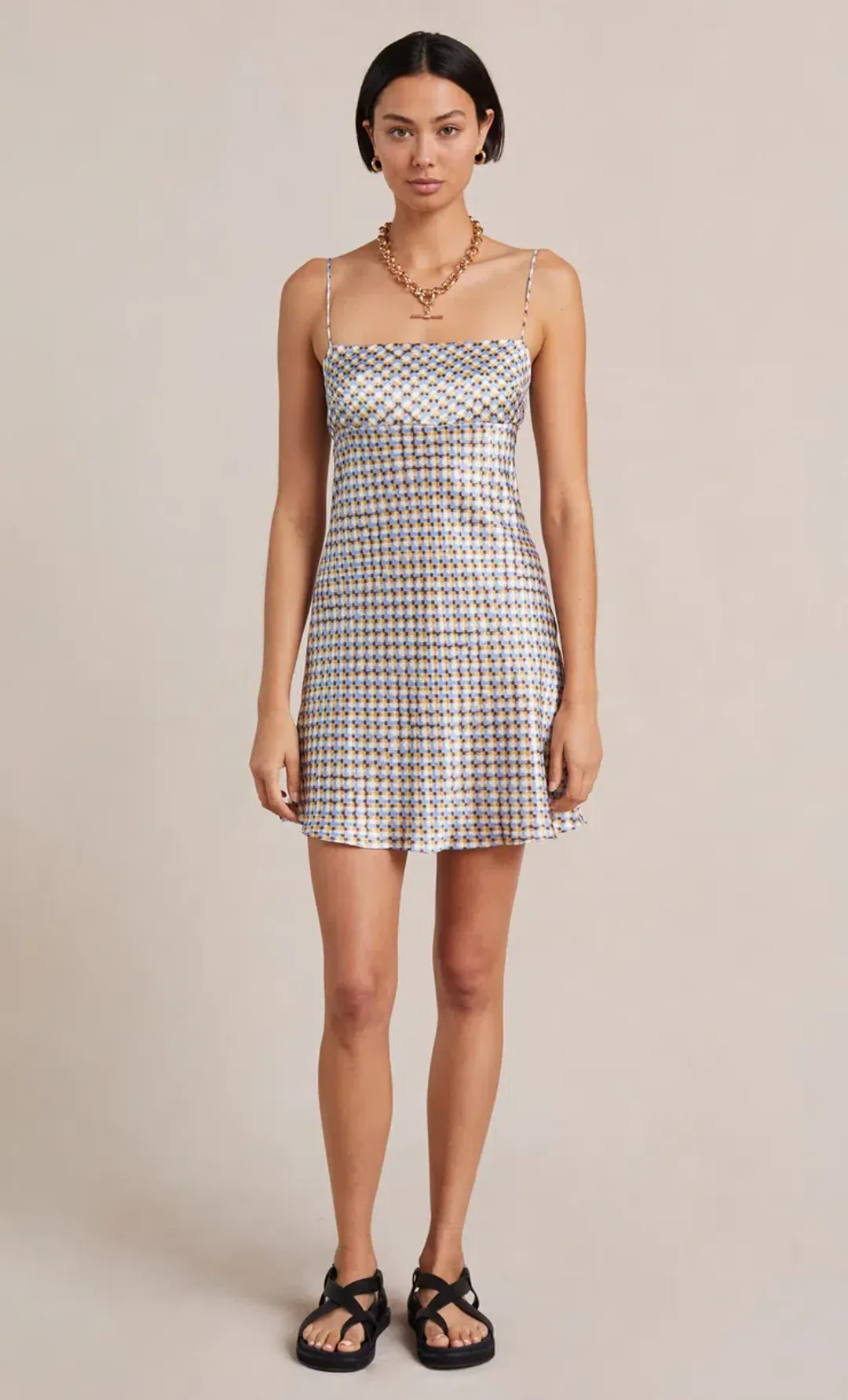Bec & Bridge Frankie Mini Dress Print Size 8 for rent on The Volte - main image