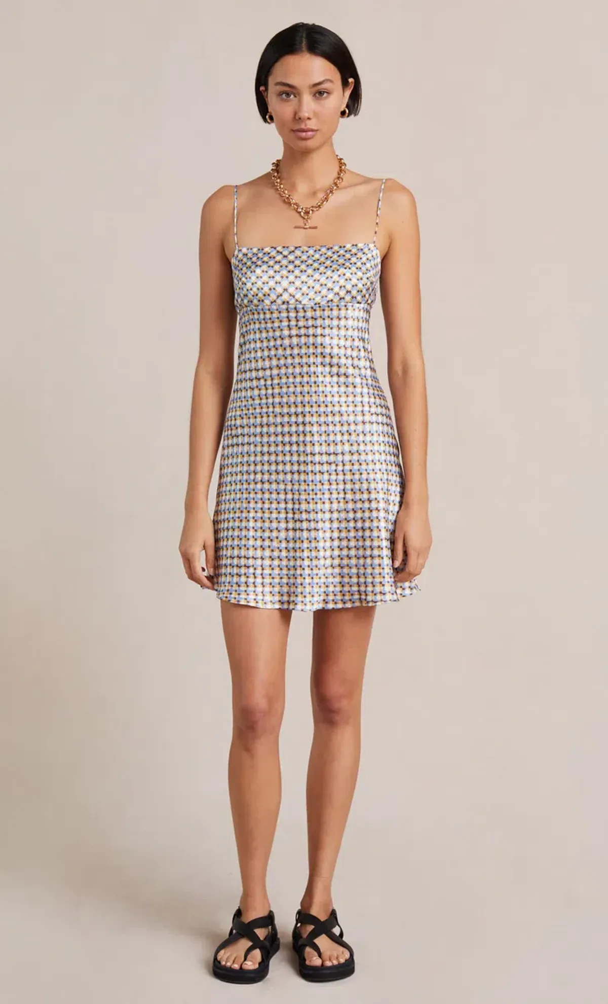 Bec & Bridge Frankie Mini Dress Print Size 8 for rent on The Volte - main image