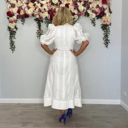 Acler Grampian Dress White Size 10 for rent on The Volte - image 4