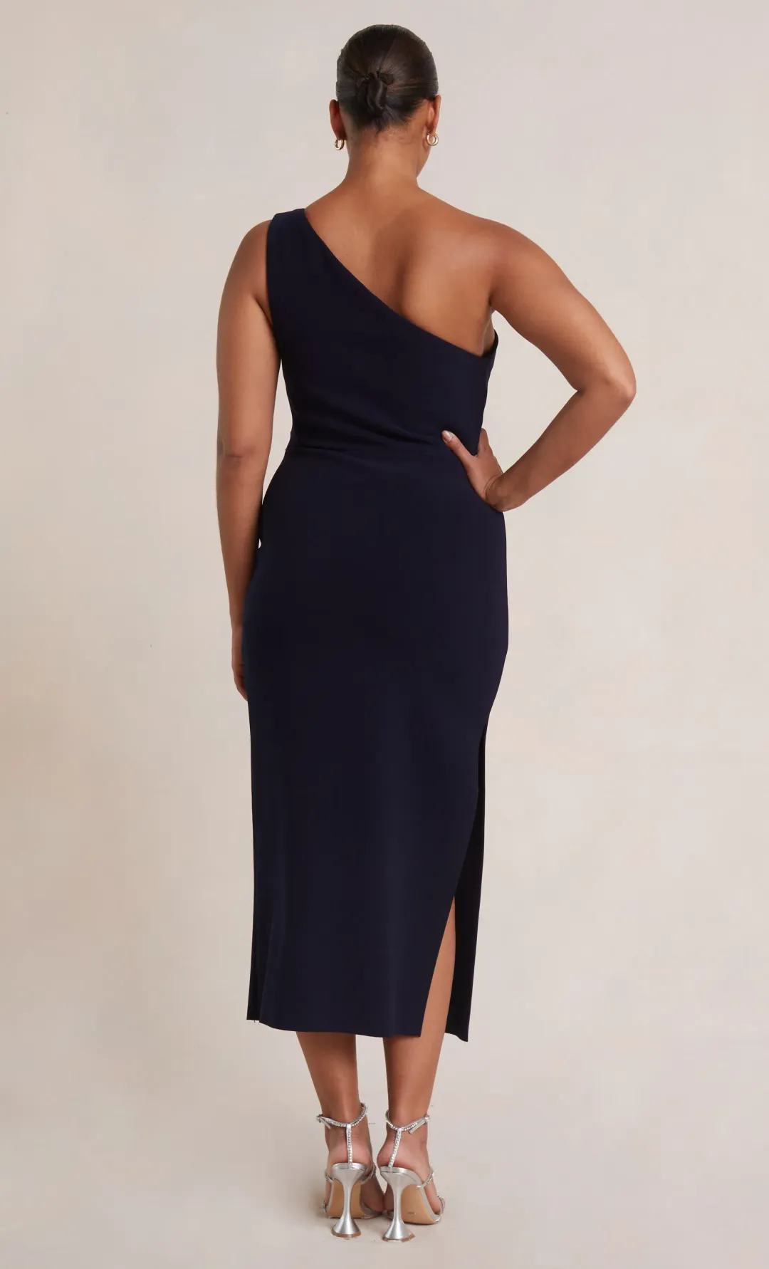Bec and Bridge Be Mine Asym Dress Navy Size 14 for rent on The Volte - main image
