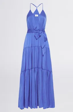 Sheike Sirocco Maxi Dress Blue Size 10 for rent on The Volte - image 4
