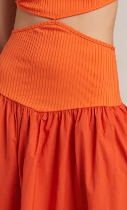 Bec & Bridge Ula Cut Out Maxi Dress Chilli Size 8 for rent on The Volte - image 4