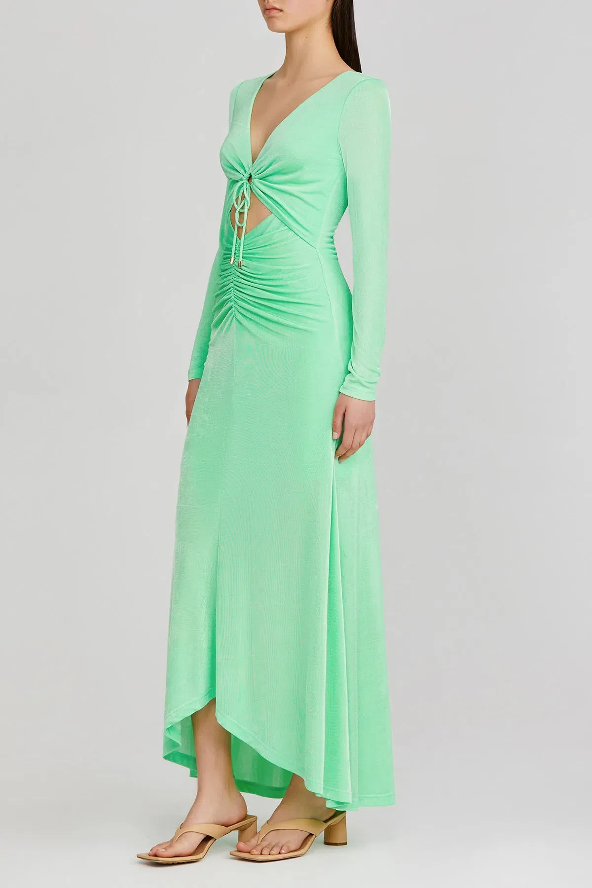 Significant Other Neave Dress | Apple Green | Size 6 - Image 3