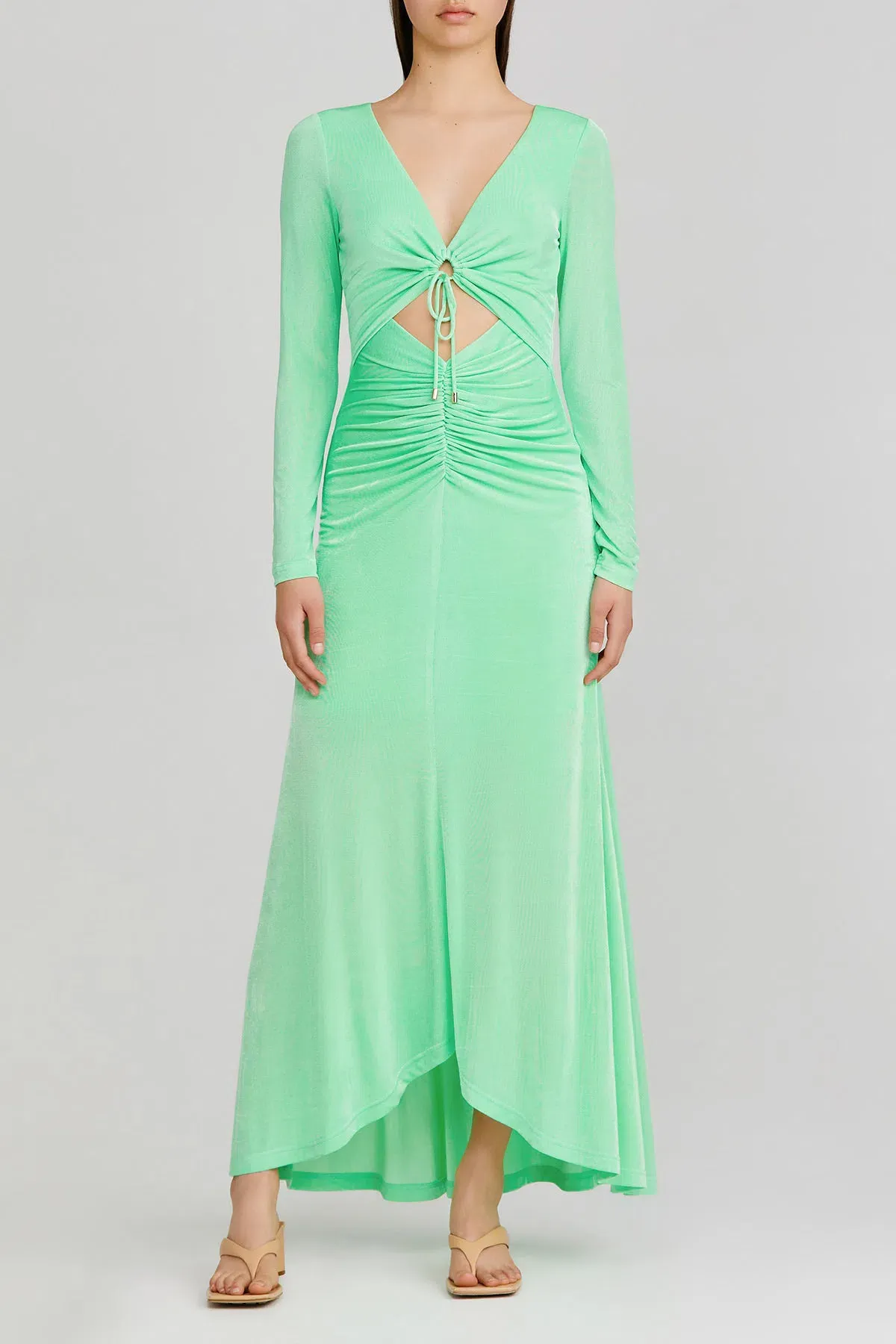 Significant Other Neave Dress | Apple Green | Size 6 - Image 2
