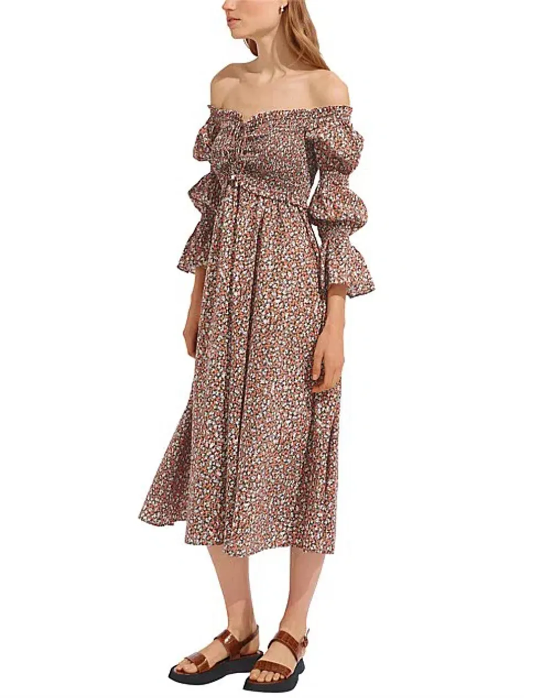 Steele Chérie Dress Print Size 8 for rent on The Volte - main image