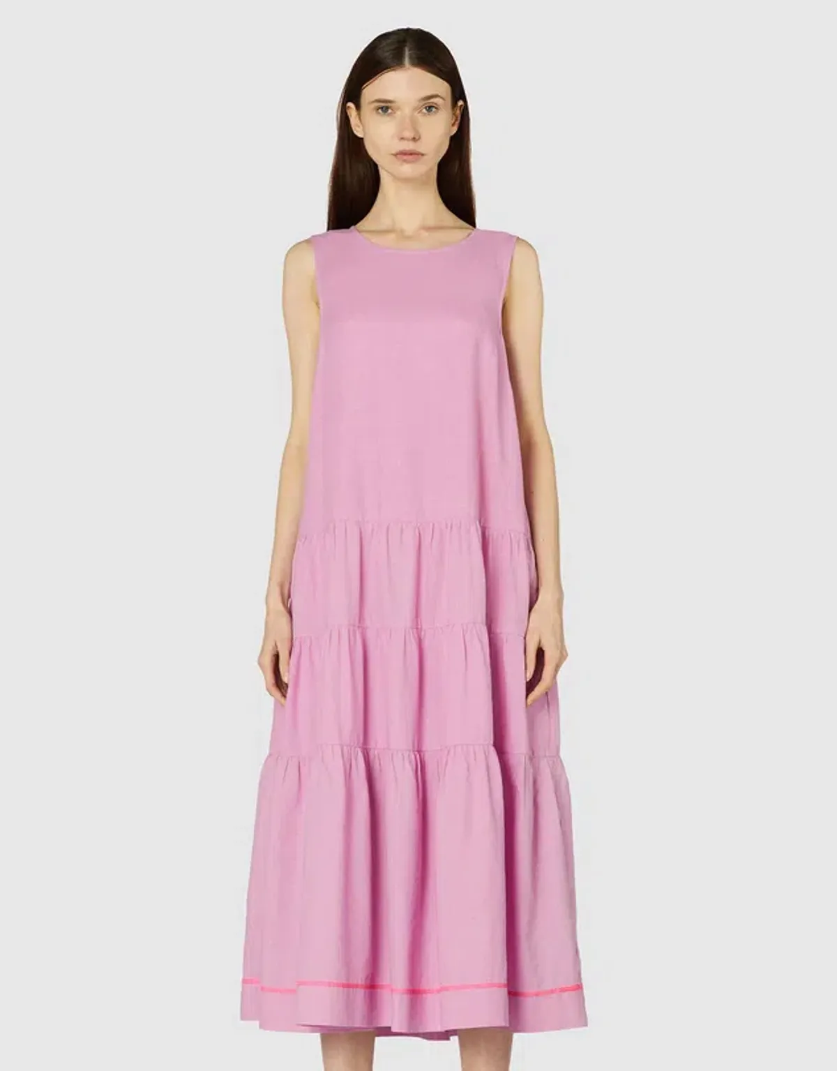 Gorman Marli Long Dress Pink Size 8 - Image 2