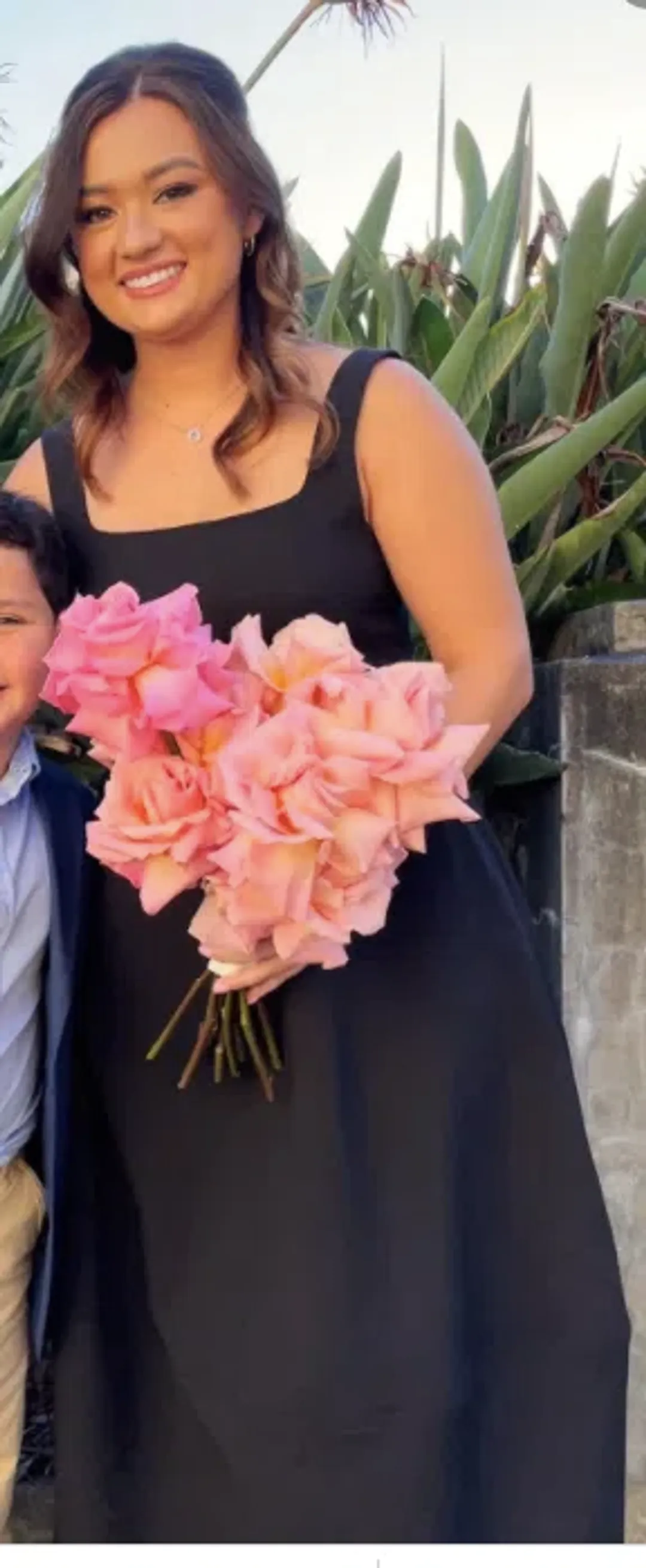 Camilla and Marc Brae Dress Black Size 8 for rent on The Volte - main image