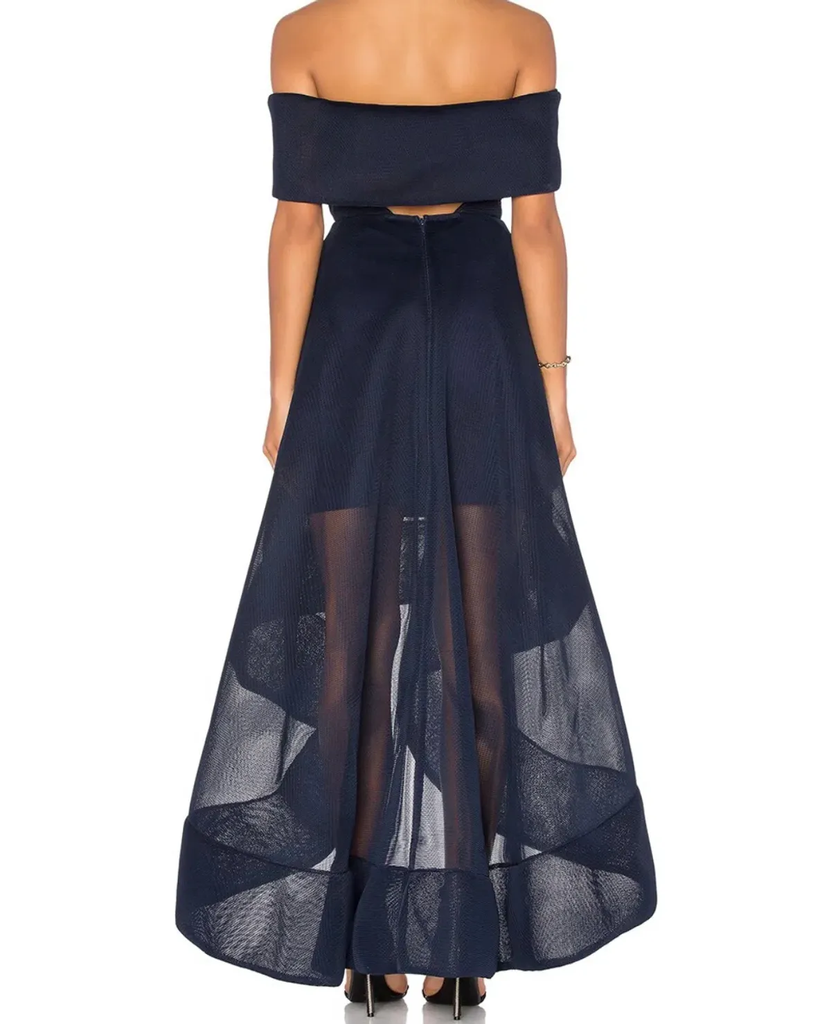 Bronx and Banco Tulip Dress Navy Size 12 - Image 3