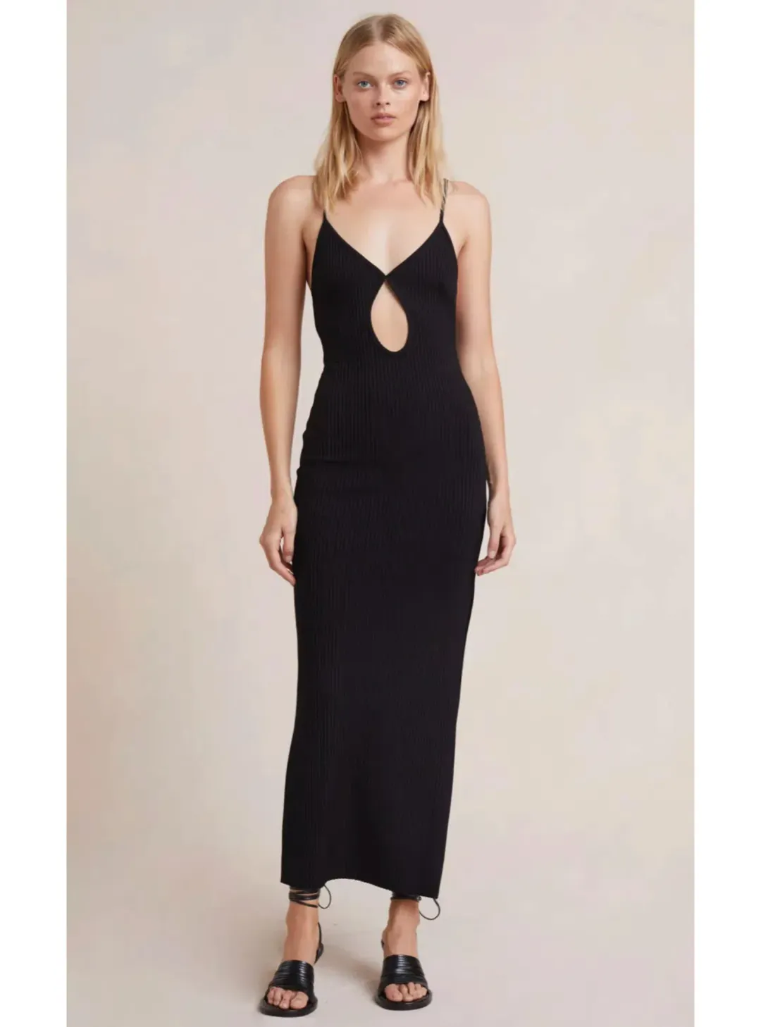 Bec & Bridge Ula Maxi Dress Black Size AU 6 for rent on The Volte - main image