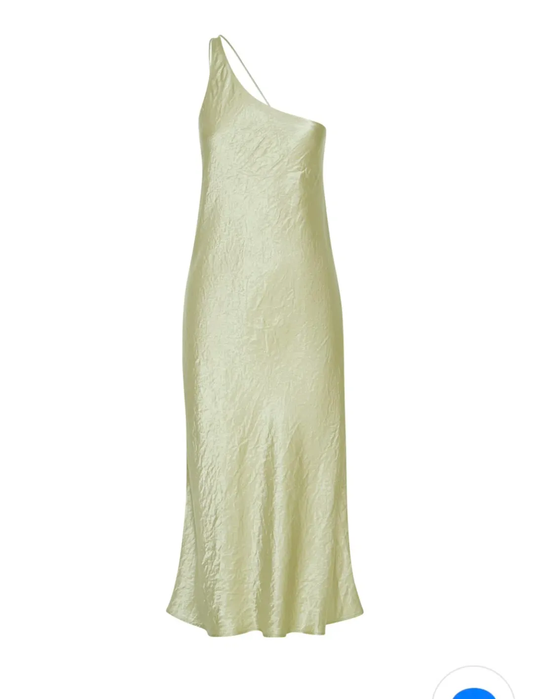 Third Form Crush Bias One Shoulder Midi Dress Apple Green Size 8 for rent on The Volte - main image