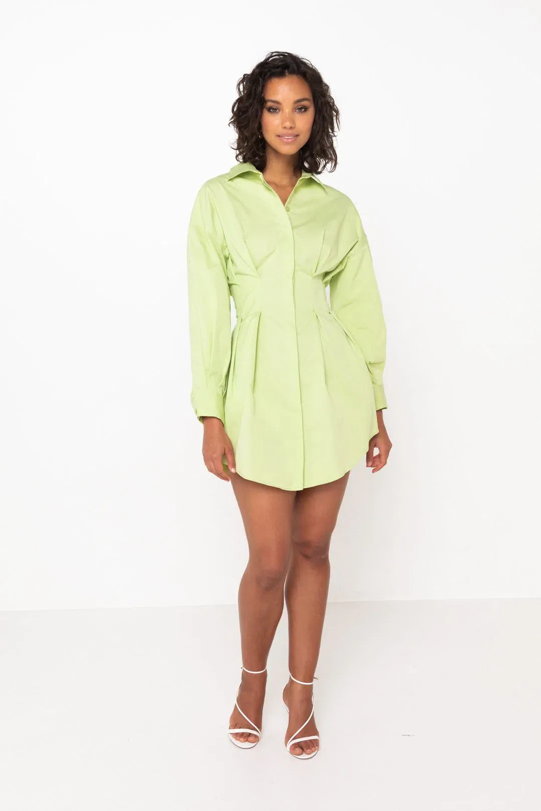 Mossman A New Light Dress Green Size 8 for rent on The Volte - main image