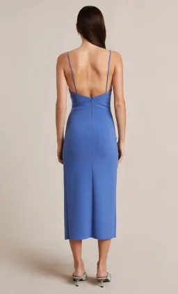Bec & Bridge Josette Midi Dress Blue Size 8 for rent on The Volte - image 3