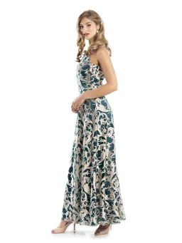 Review Until Forever Maxi Dress Print Size 8 for rent on The Volte - image 3