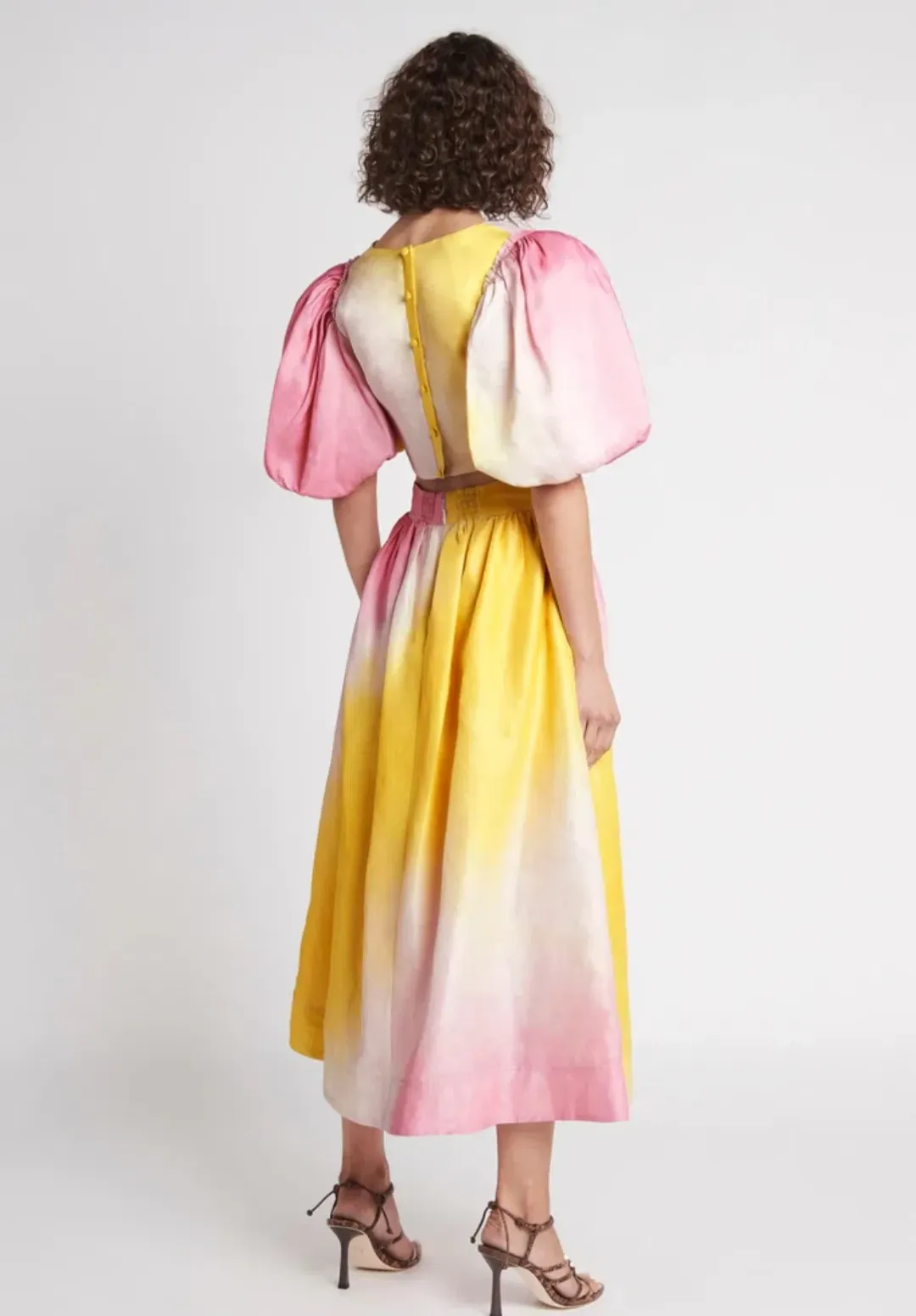 Aje Cloud Burst Midi Skirt Multi Size 8 / S for rent on The Volte - main image