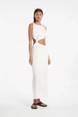 Sir The Label Ambroise Knot Dress White Size 8 for rent on The Volte - image 7