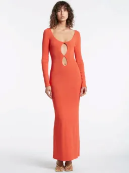 Sir the Label Petit Palace Midi Dress Cherrybomb Size AU 6 for rent on The Volte - image 1