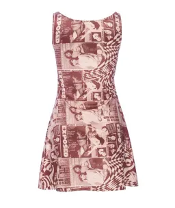 Miaou Ginger Dress Wanted Red Print Size 6 for rent on The Volte - image 5