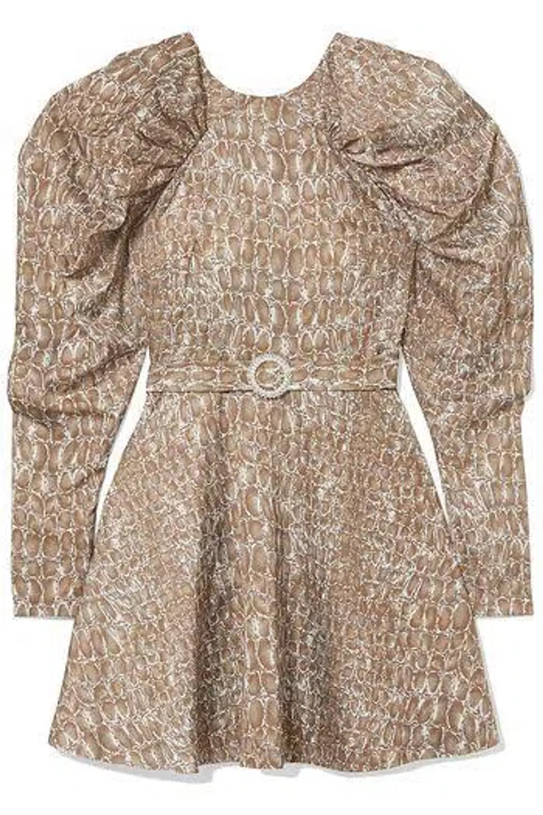Rotate by Birger Christensen Number 26 Dress Reptile Print Size 34 for rent on The Volte - main image