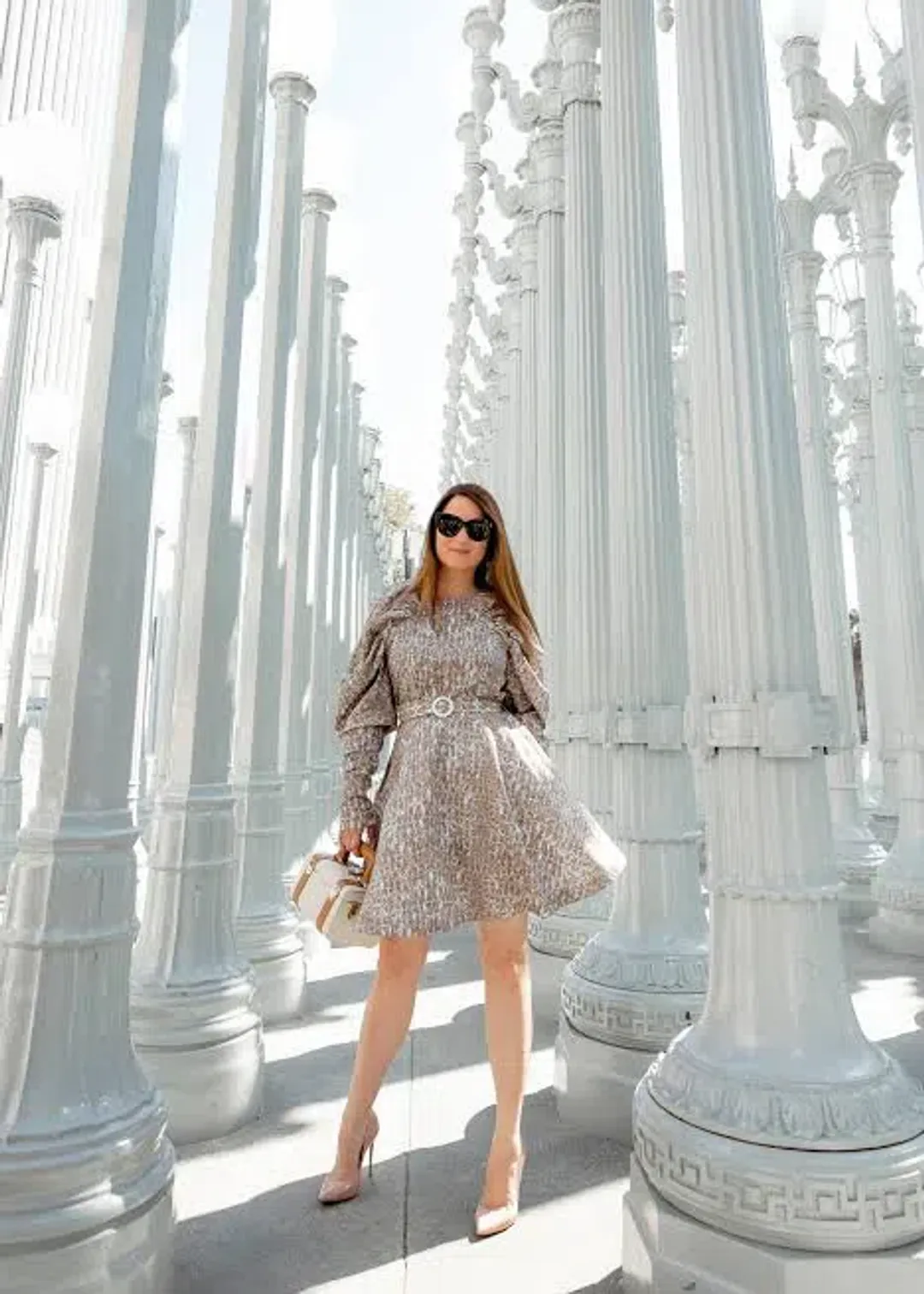 Rotate by Birger Christensen Number 26 Dress Reptile Print Size 34 for rent on The Volte - main image