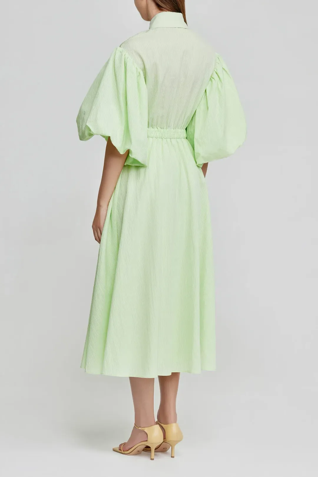 Acler Glebe Dress Mint Size 10 for rent on The Volte - main image