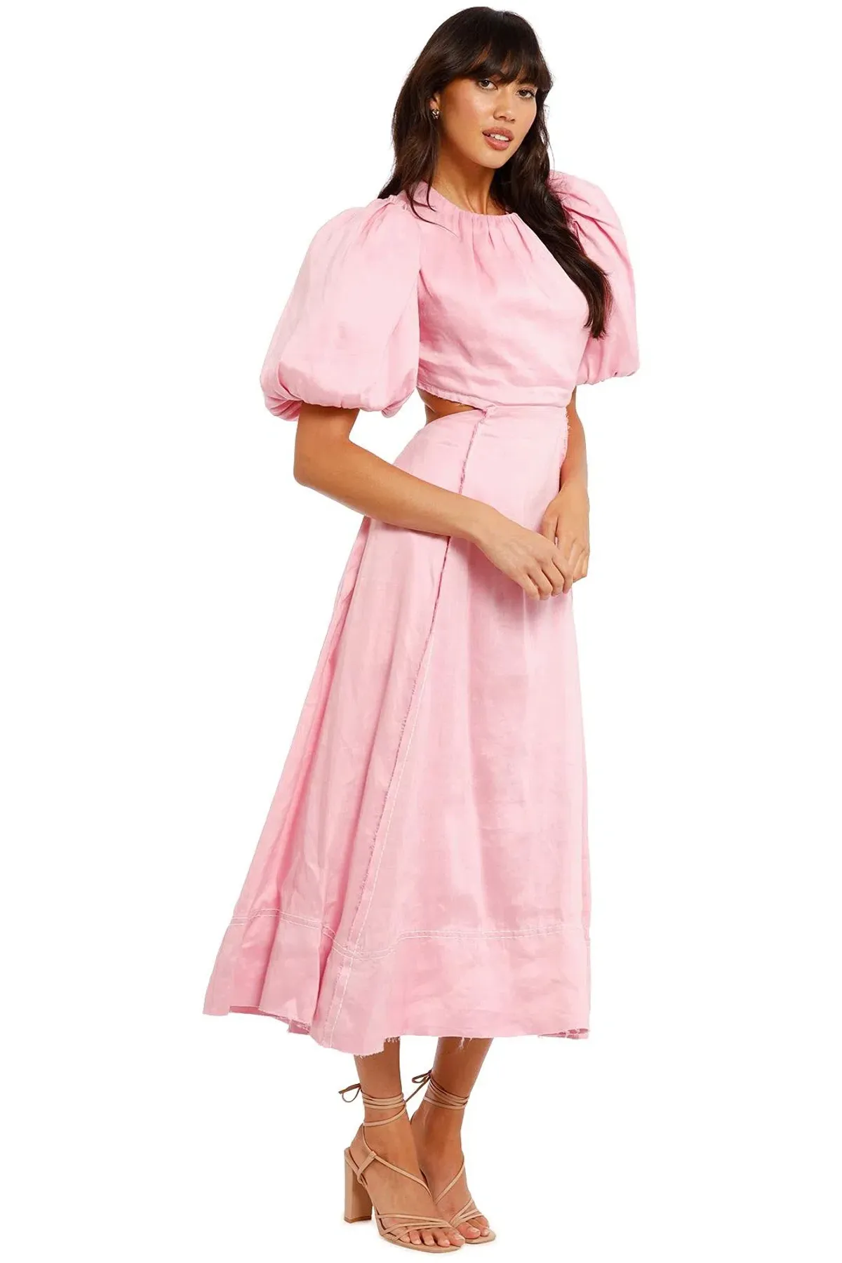 AJE - Serendipity Dress Pink - Size 6 - Image 4