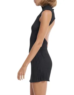 L'Idee Soiree Giselle Mini Dress Black Size 8 for rent on The Volte - image 4
