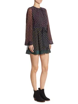 Zimmermann Maples Playsuit in Polka Dots Print Size 1 / Au 10 for rent on The Volte - image 2